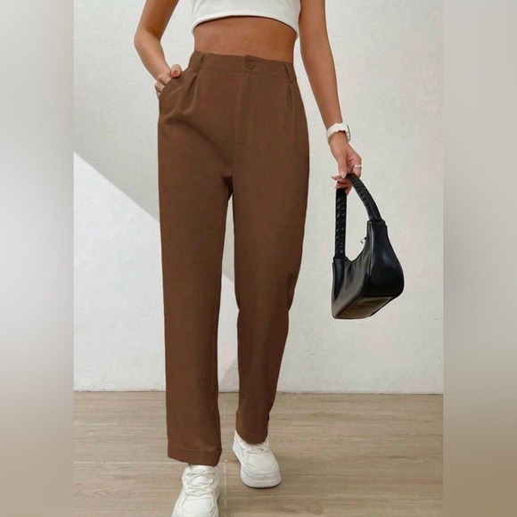 SHEIN Pants - Women’s brown dress pants - brand new